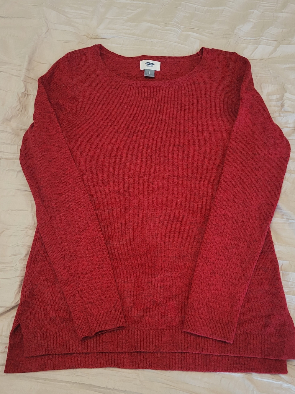 Old Navy Red Crewneck Sweater